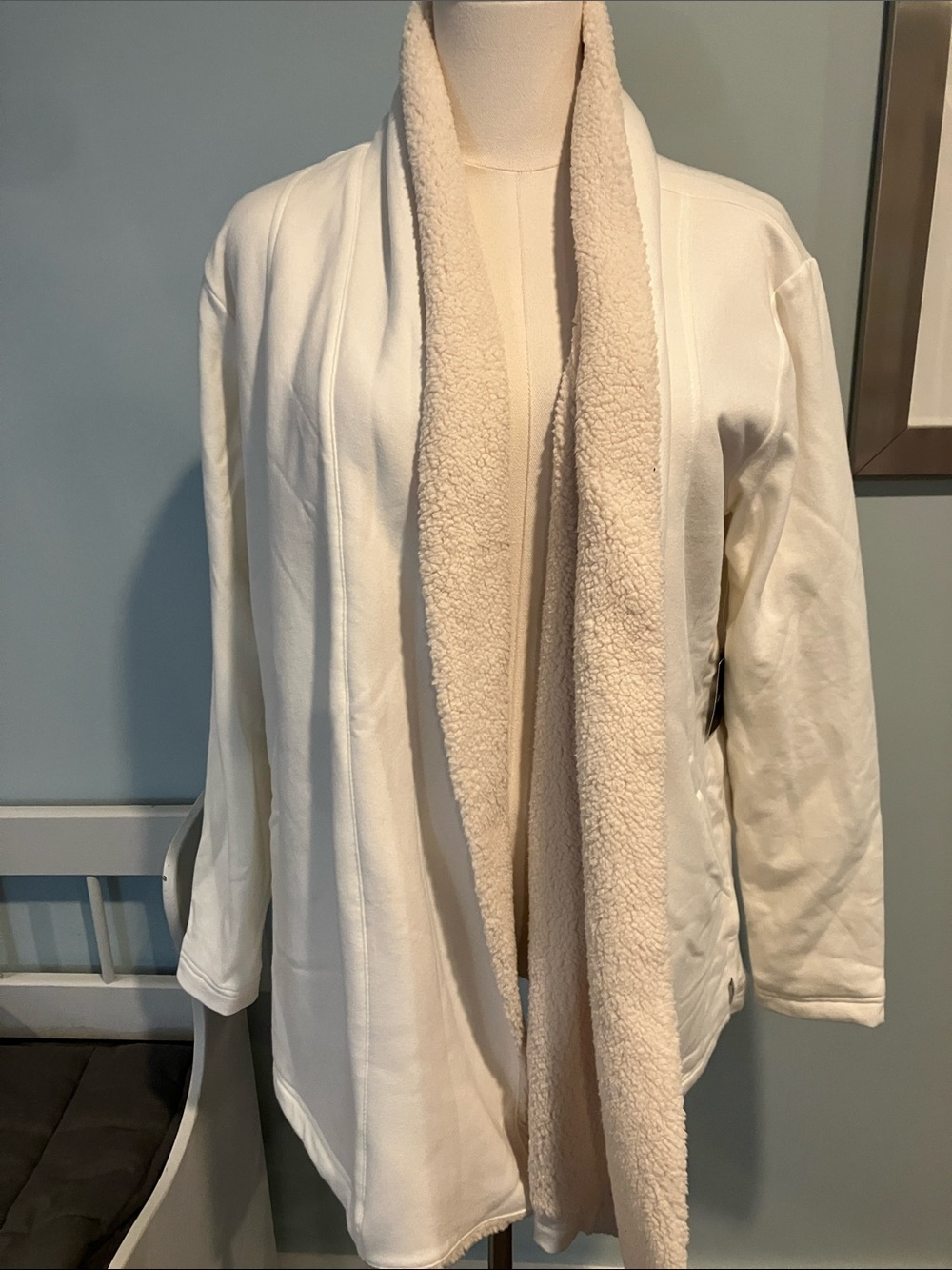 NWT Sherpa lined cardigan